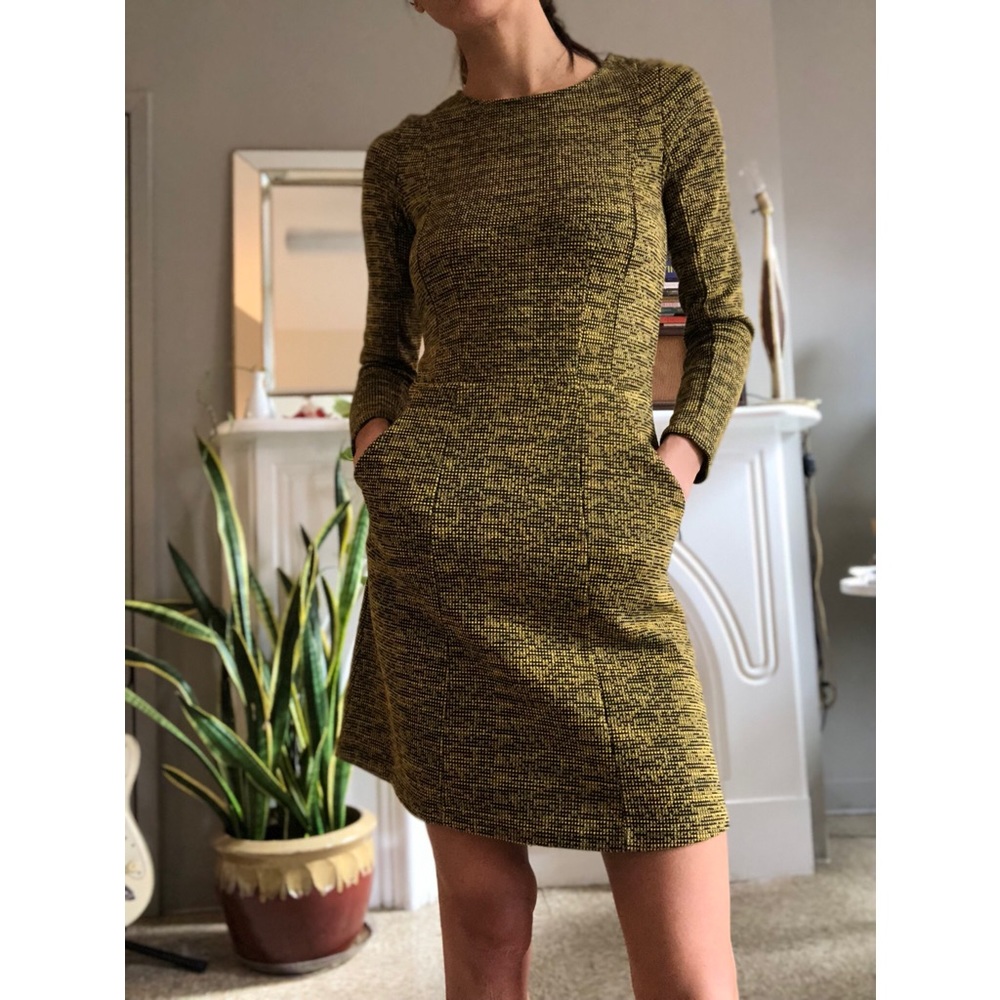 Long sleeve vintage inspired dress